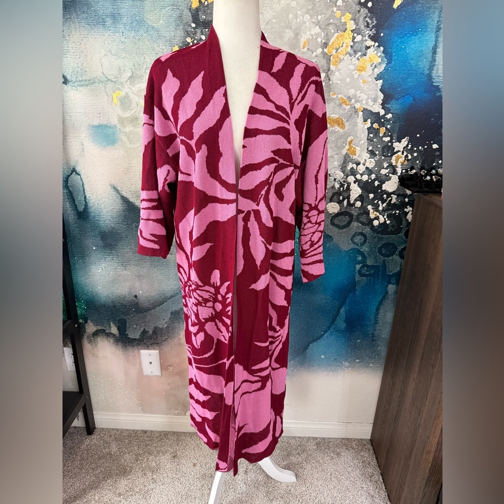 Seen and Be Seen | Long Knit Kimono Cardigan
